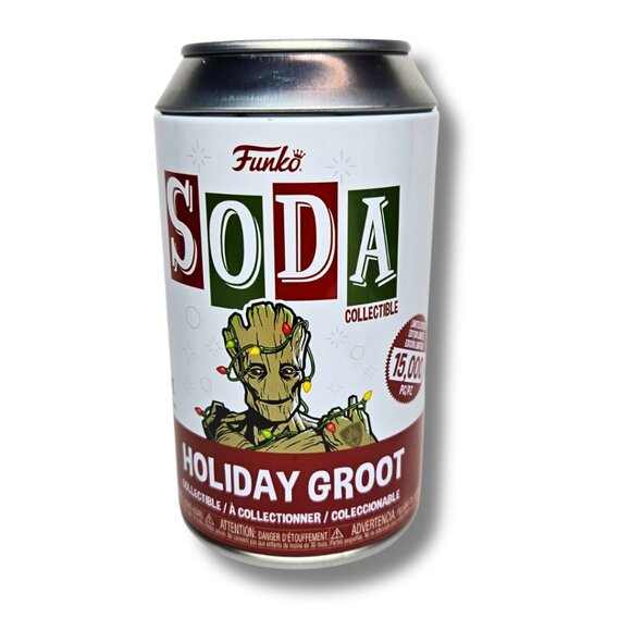 Holiday Groot Funko SODA Common Not Chase Limited Edition 15,000 Pieces - Picture 2 of 3